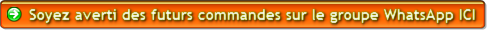Suivez moi sur WhatsApp pour tre tenu inform des commandes en cliquant ICI via votre tlphone